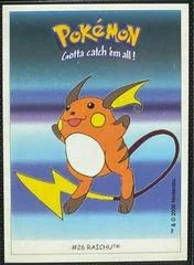 Raichu card image