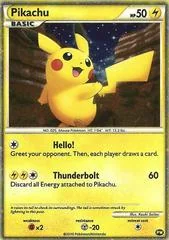Pikachu card image