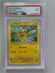 Pikachu card image