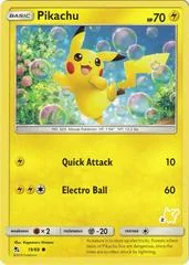 Pikachu card image