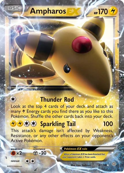 Ampharos EX card image