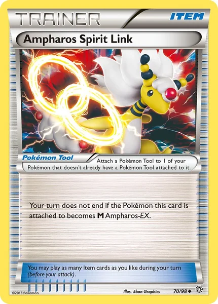 Ampharos Spirit Link card image