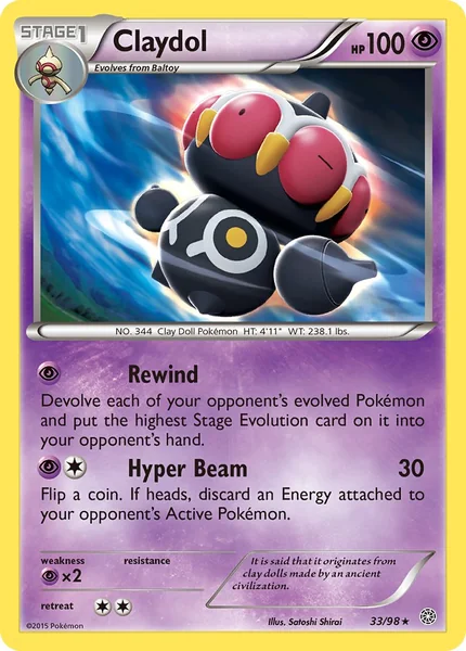 Claydol card image