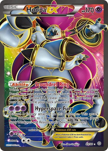 Hoopa EX card image