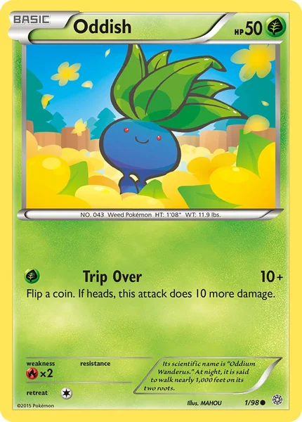 Oddish card image