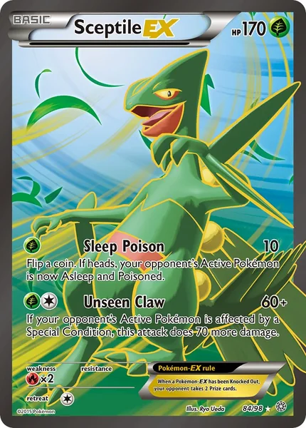 Sceptile EX card image