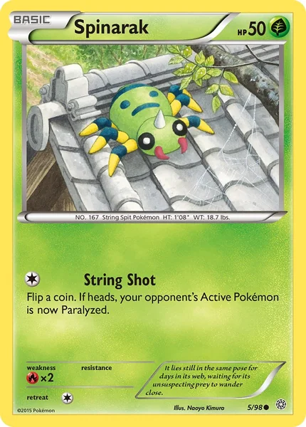 Spinarak card image