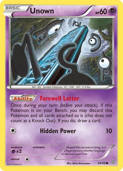 Unown card image