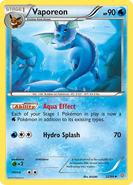 Vaporeon card image