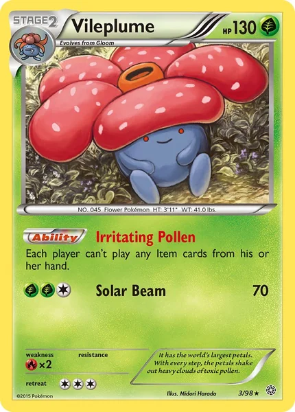 Vileplume card image