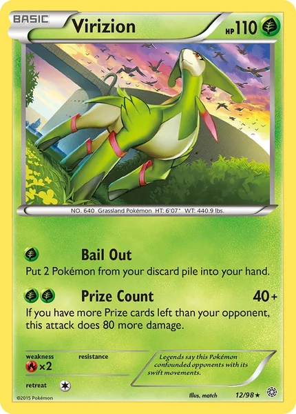 Virizion card image