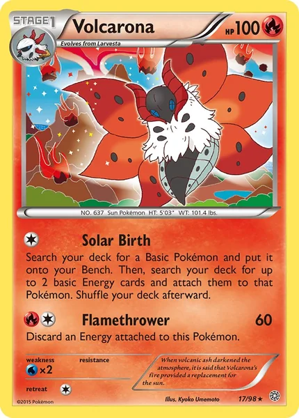 Volcarona card image