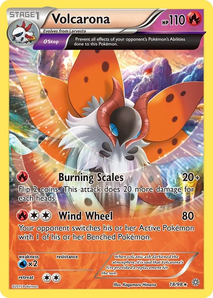Volcarona card image