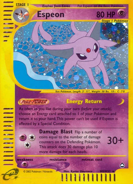 Espeon card image