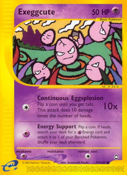 Exeggcute card image