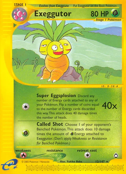 Exeggutor card image