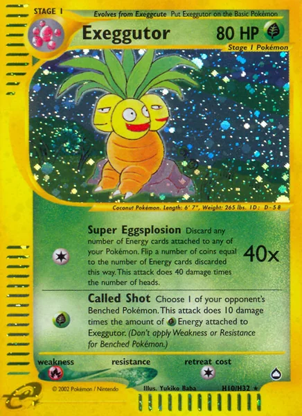 Exeggutor card image