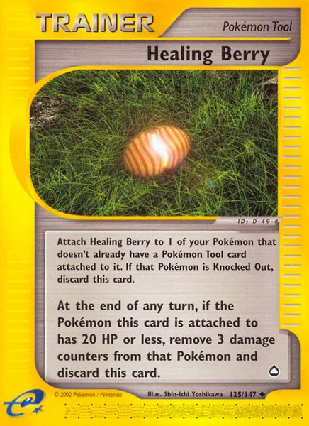 Healing Berry card image
