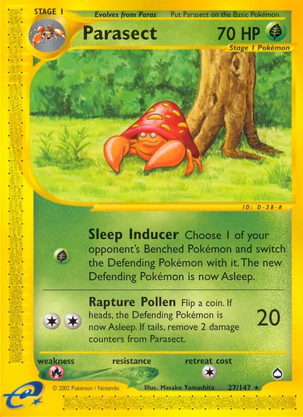 Parasect card image