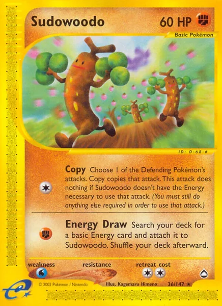 Sudowoodo card image