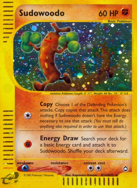 Sudowoodo card image