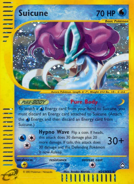 Suicune card image