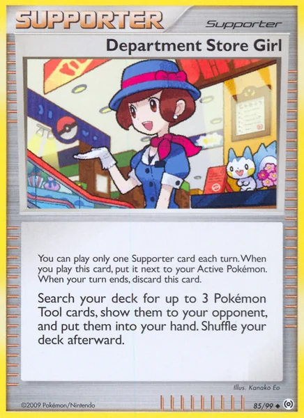 Department Store Girl card image