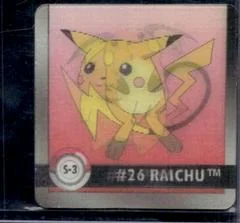 Pikachu & Raichu #S-3 card image