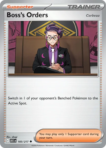 Boss's Orders: Corbeau card image