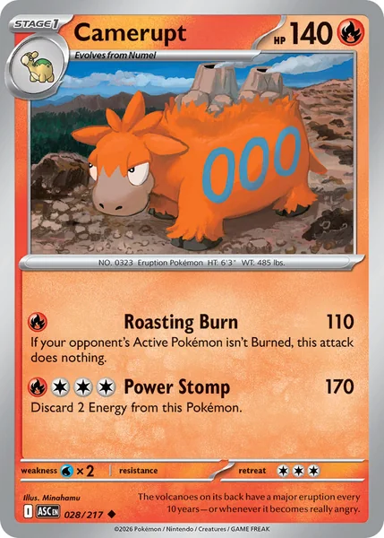 Camerupt card image