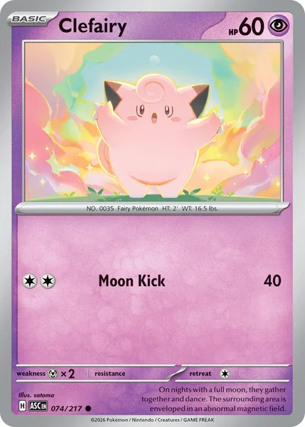 Clefairy card image