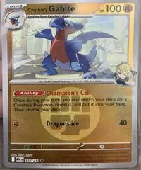 Cynthia's Gabite card image