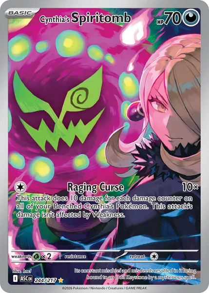 Cynthia's Spiritomb card image