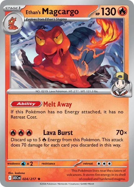 Ethan's Magcargo card image