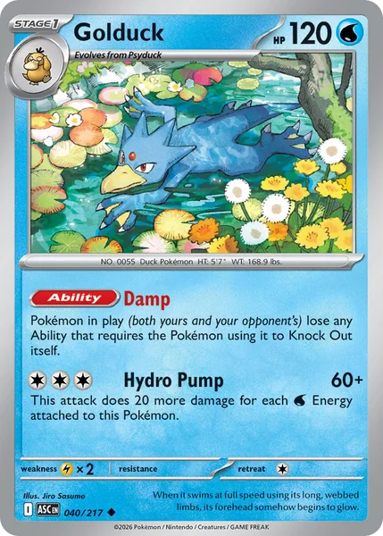 Golduck card image