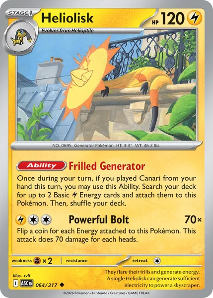 Heliolisk card image
