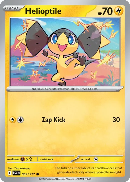 Helioptile card image