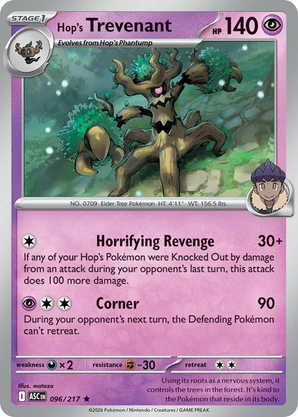 Hop's Trevenant card image
