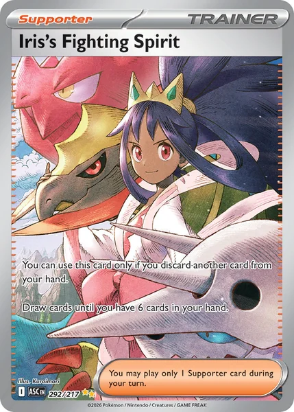Iris's Fighting Spirit card image