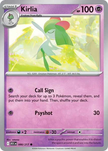 Kirlia card image