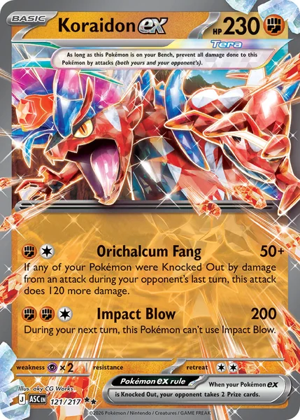 Koraidon ex card image