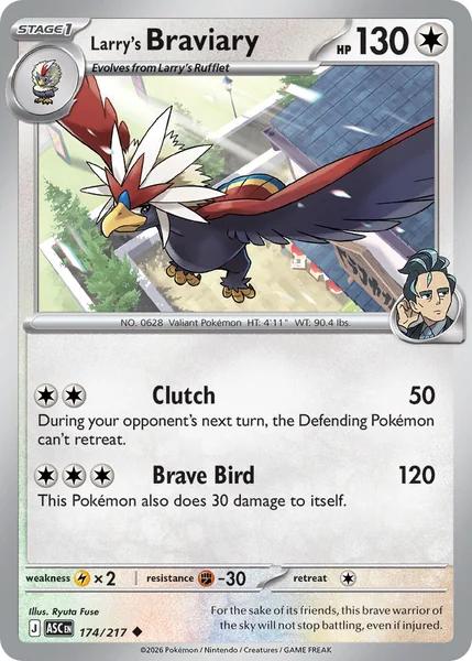 Larry's Braviary card image