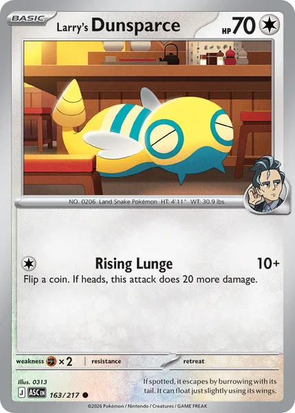 Larry's Dunsparce card image