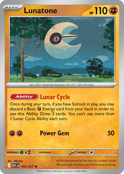 Lunatone card image