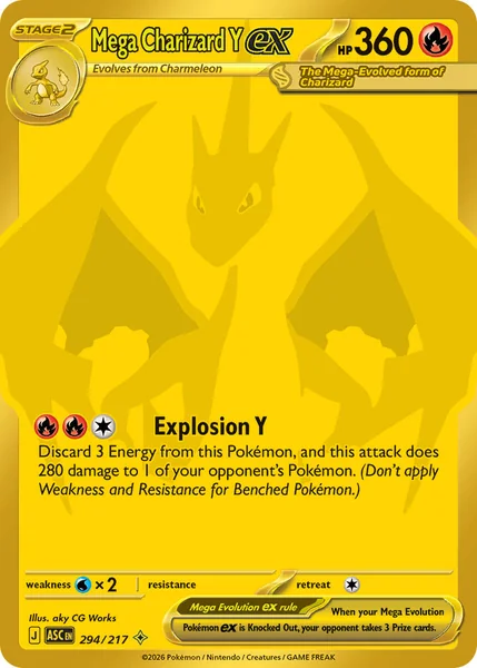 Mega Charizard Y ex card image