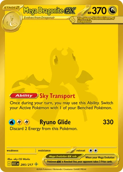 Mega Dragonite ex card image