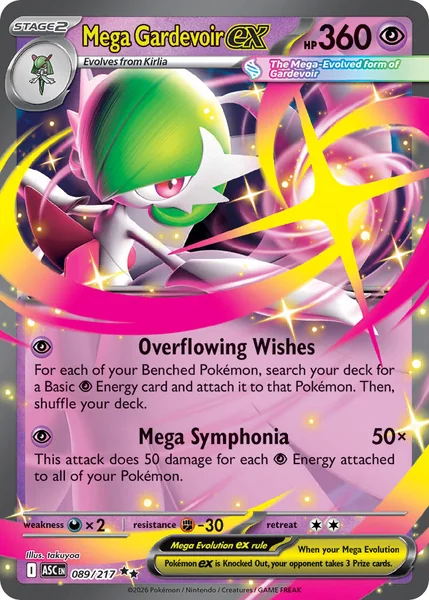 Mega Gardevoir ex card image