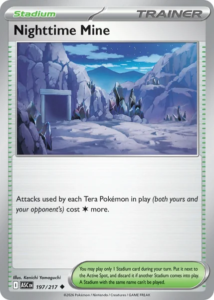 Nighttime Mine card image