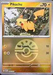 Pikachu card image