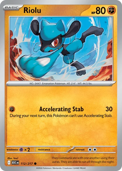Riolu card image
